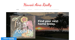 Desktop Screenshot of hawaiiainarealty.com